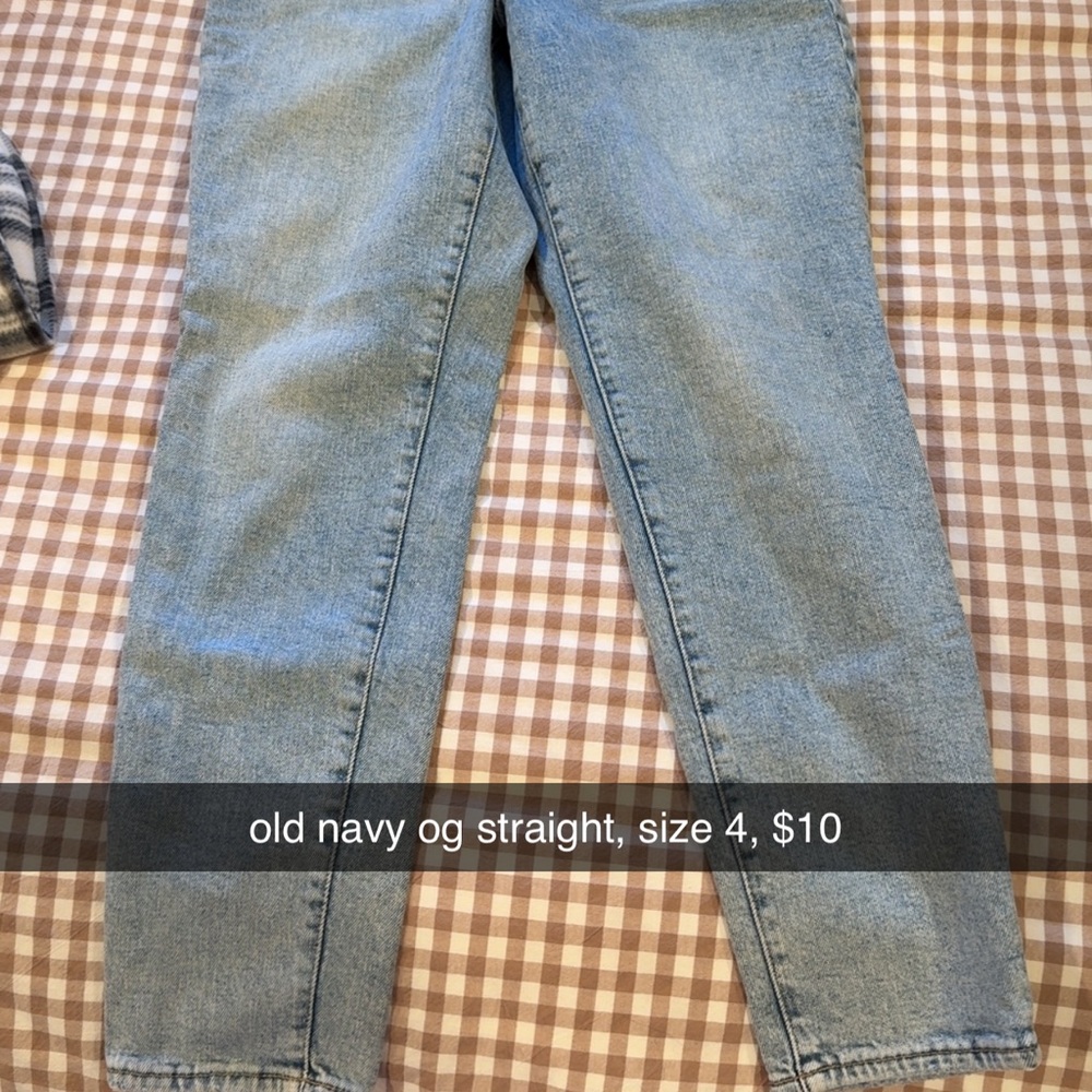 Old Navy Classic Blue Denim Pants